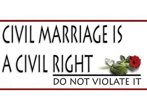 Activists have long campaigned online for civil marriage rights. (Photo courtesy of Facebook)