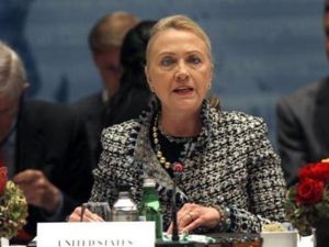 وزيرة الخارجية الأمريكية هيلاري كلينتون 