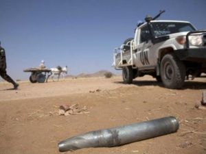 دورية للقوات الدولية في السودان