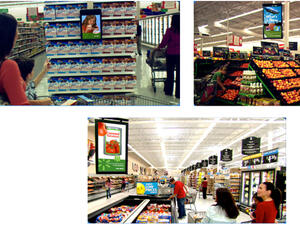 Digital signage will flourish in a world where floor space is becoming expensive in today’s retail marketplace. (Image credit: Pinghd.com)