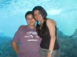 Dina and her son Ali