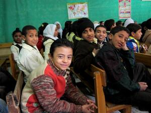 An Egyptian public school in Khan el-Khalili