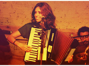 Yousra El-Hawary is bringing her accordion talents to the stage at Darb 1718 tonight