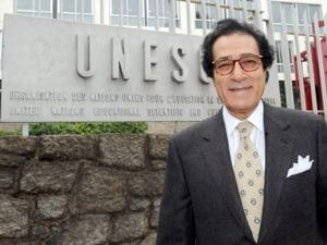 فاروق حسني، وزير الثقافة الأسبق في عهد الرئيس السابق حسني مبارك