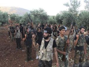 مقاتلون من الجيش الحر في ادلب
