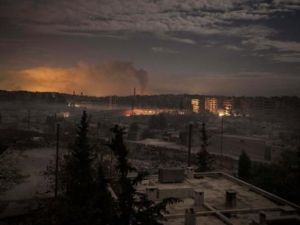 مشهد من التقال المحتدم في حلب