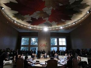 زعماء مجموعة الثماني في هانتسفيل 