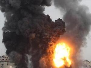 ارشيف/ من القصف الاسرائيلي على غزة