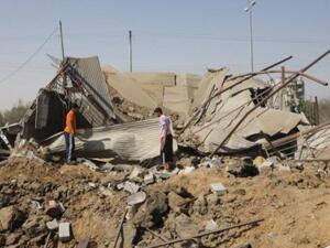 قصف اسرائيلي يستهدف موقع تدريب فلسطيني في خان يونس 