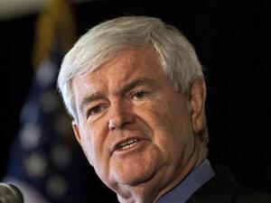 المرشح الجمهوري في انتخابات الرئاسة الامريكية نيوت جينجريتش 