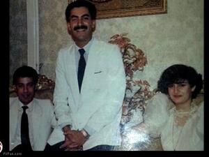 Ghada Abdel Razek with her first husband as a young 16-year-old girl. (Image: Twitter)