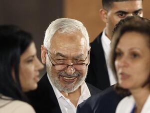 زعيم حزب النهضة راشد الغنوشي