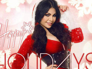 Haifa Wehbe has gonna all festive on her Twitter feed