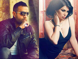 Haifa Wehbe and Tamer Ashour are releasing a duet together. (Image: Facebook)