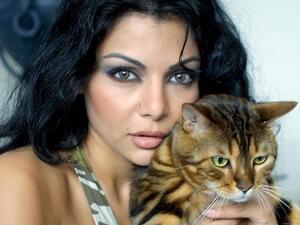 Haifa has given her long locks the chop 