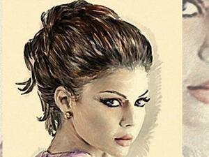 The artistic interpretation of one of Lebanon's favourite stars 