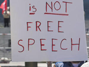 Just because it is free speech in America does not mean it is welcomed by others outside the States.
