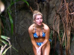 Helen Flanagan couldn't get enough of flashing her ample assets on TV's 'I'm a Celebrity' last year (Photo: Anorak)