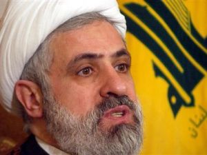 نائب امين عام حزب الله اللبناني الشيخ نعيم قاسم
