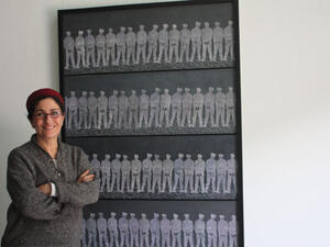 Visual artist Huda Lufti was one of the workshop leaders (Photo: Art Stormer)