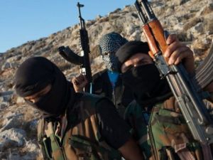 مقاتلون من الجيش السوري الحر في ادلب
