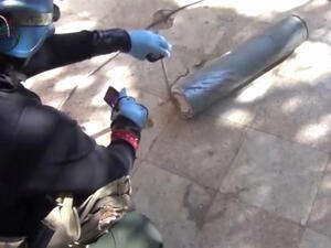 احد مفتشي الامم المتحدة قرب دمشق