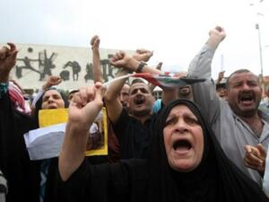 تظاهرة في بغداد بعد صلاة الجمعة في ساحة التحرير
