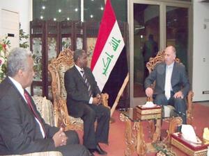 اول نشاط انساني للمنظمة في العراق 