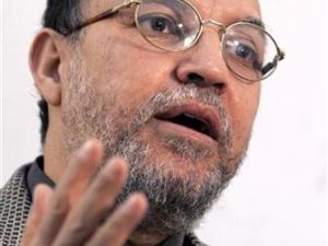 عصام العريان نائب رئيس حزب الحرية والعدالة بمصر 