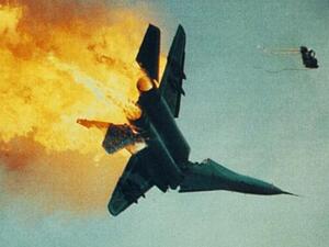 Turkish fighter jet downed by Syria (image used for illustrative purposes)