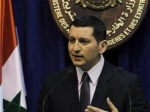 جهاد مقدسي المتحدث باسم وزارة الخارجية السورية  جهاد مقدسي المتحدث باسم وزارة الخارجية السورية