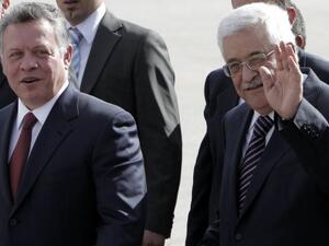 العاهل الاردني عبد الله الثاني والرئيس الفلسطيني محمود عباس