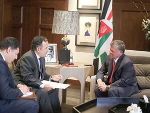 Jordan's King Abdullah and its monarchy may be in jeopardy due to the "alienation" of its traditional power base (Courtesy of Jordan Times) Jordan's King Abdullah and its monarchy may be in jeopardy due to the "alienation" of its traditional power base (Courtesy of Jordan Times)