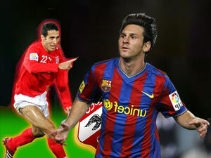 ميسي وابو تريكة