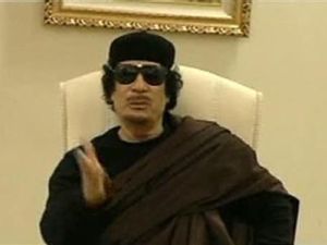 معمر القذافي