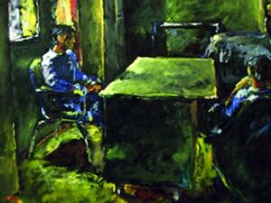 Khalid Abdhul Wahid is known for his 'art of contradictions' (Al Arabiya)