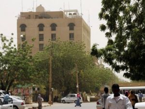 احد شوارع العاصمة السودانية الخرطوم