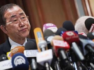 الأمين العام للأمم المتحدة بان جي مون