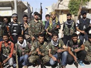 مقاتلون اكراد في حلب
