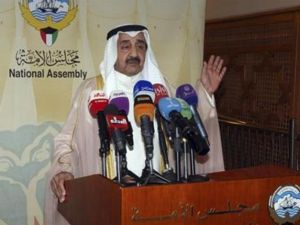  رئيس مجلس الأمة (البرلمان) الكويتي جاسم الخرافي