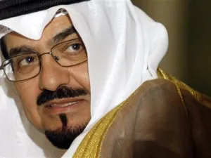 وزير الطاقة ووزير الاعلام الشيخ احمد العبد الله الصباح 
