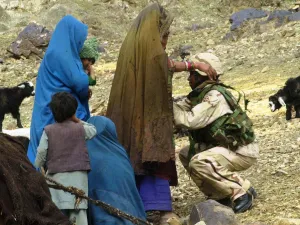Did this lady terrorist darn the socks for peer male-mates from Team Qaeda or cook their broths, nurse their wound, as well as providing them
 with 'shelter' and 'finances'? Traditional roles dictate that the men be the bread-winners; so maybe the female 
Qaeda members would be behind the front lines to provide the feminine homely touch and care.