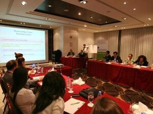 The event organized by the Lebanese Economic Association in Beirut, Tuesday, Oct. 30, 2012. (The Daily Star/Hasan Shaaban)) 