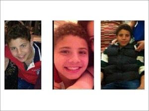 This undated combo shows Mohammad Nibal Awada, a 12-year-old Lebanese boy who was kidnapped last Wednesday (www.facebook.com/wearelebanon)