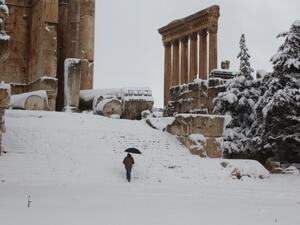 Lebanon has been crippled by winter storms as the government approves a new financial aid to those affected 