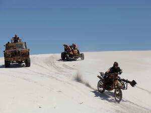 The 'Badlanders' enter the fray, desperate to grab the Coca Cola mirage. (Photo courtesy of cokechase.com)