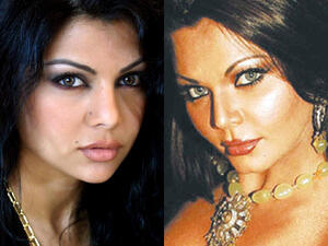 Double Trouble: Rakhi Sawant looks scarily identical to Haifa Wehbe. (Image: Tayyar.org)