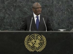 الرئيس المالي ابراهيم بوبكر كيتا في الجمعية العامة للامم المتحدة
