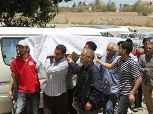 مراسم هادئة لدفن المقرحي في ليبيا  
