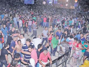 حالات تحرش جماعي في حفل محمد منير 